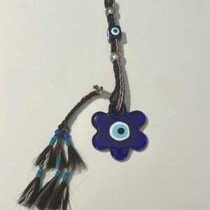 Evil Eye flower wall hanging